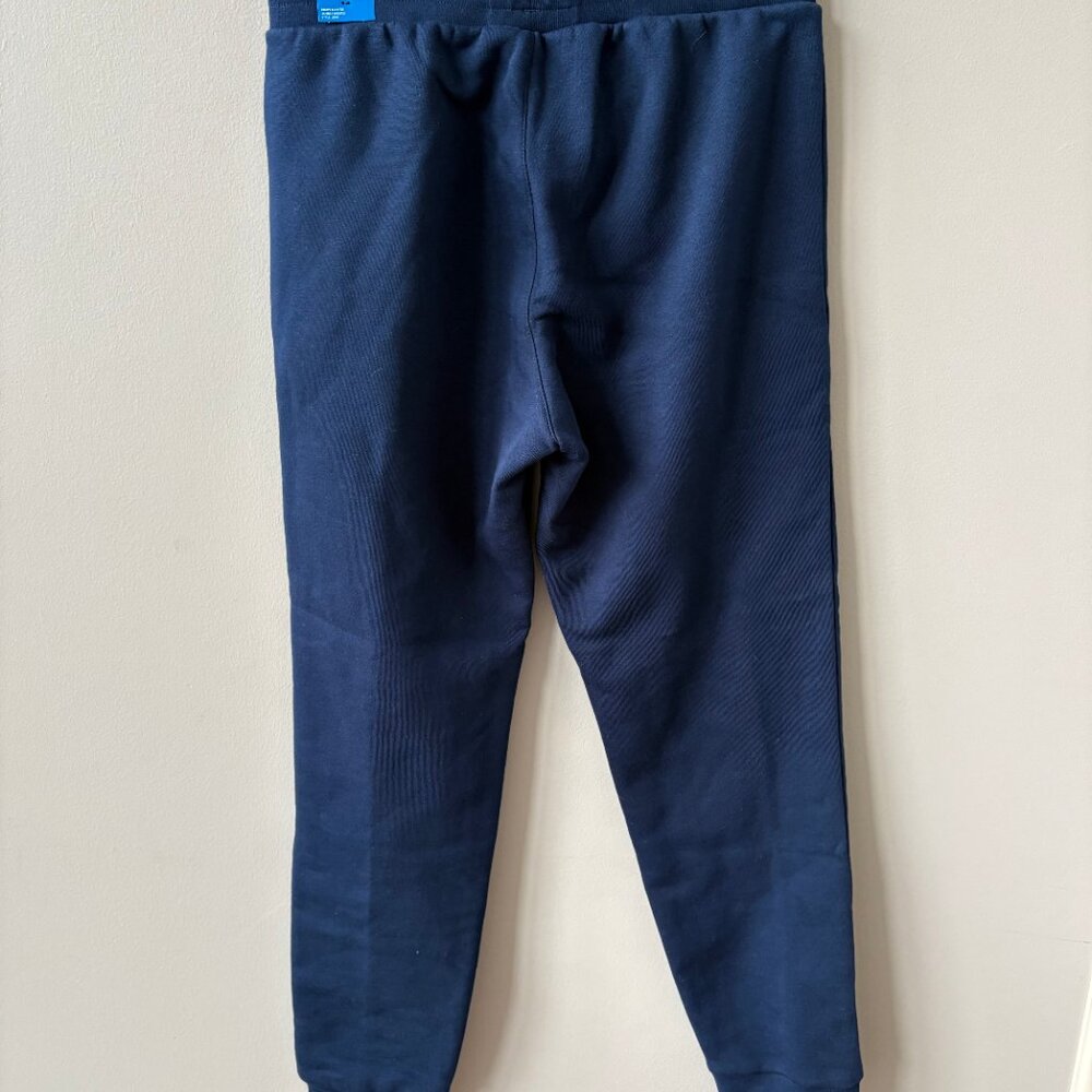 Adidas Men's Medium Slim Fit, Straight leg full length pant, in Navy - Picture 2 of 4